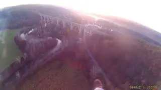 Scenic paramotor flight to Nicholson Bridge