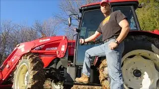 Branson 7845c Tractor in action montage