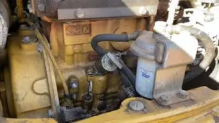 Oil Change on the CAT 303C CR Excavator Ep. 91