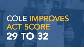 ACT Prep Atlanta GA - Student Testimonial - Success Prep. Cole score improvement (29 to 32)