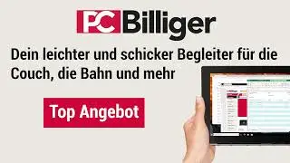 Werbung f&uuml;r Lenovo Tablet - YOGA Book YB1-X91F - Top Begleiter