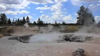 Fumaroles in Yellowstone National Park