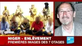 Aqmi diffuse des images des otages fran&ccedil;ais enlev&eacute;s au Niger