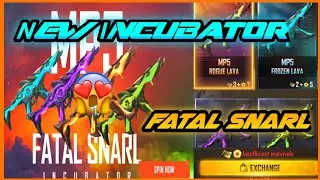 New MP5 Incubator😱 [Fatal Snarl]-Garena Free Fire #ffuegaming #Freefire