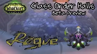 NEW! Rogue Class Order Hall Cinematic [Hall of Shadows] - World of Warcraft: Legion