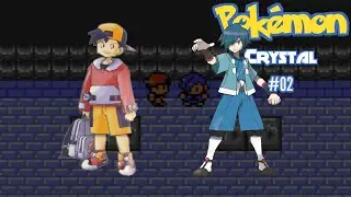 DESAFIANDO O PRIMEIRO GINÁSIO COM POKÉMON FRAQUÍSSIMOS! - POKÉMON CRYSTAL EP. 02