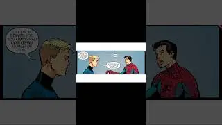 Pt2 Spider-Man Reveals his Identity to The Human Torch (Marvel Fantastic 4 Spider-Man Comic Dub)