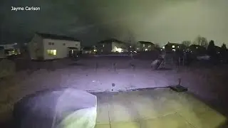 Ring camera captures apparent tornado in Chicago suburb