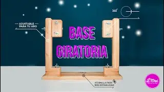 Borda M&aacute;s C&oacute;modamente: Base Giratoria para Bastidor