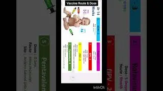 14 सप्ताह के बच्चे को दिया जाने वाला टीका vaccine for 14 week baby vaccine site route and dose #baby