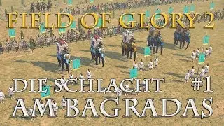 Let's Play Field of Glory II - The Battle of Bagradas #1 (Gameplay / German)