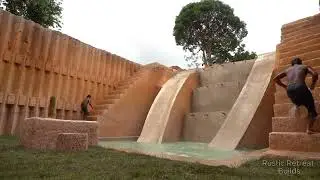Experience the world's best waterslide at Underground Villa