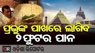 ପ୍ରଭୁଙ୍କ ପାଖରେ ଲାଗିବ 2ଫୁଟର ପାନ | Odisha Reporter