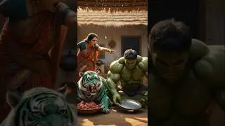 Hulk vs Thanos Beast 💥 Hulk Power Transformation | ₹30 Crore Emotional Happy Ending 😢🔥#hulk #shorts