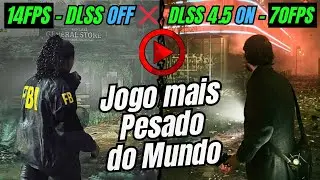 Como o DLSS 4.5 Funciona no Jogo Mais Pesado do Mundo? | Alan Wake 2
