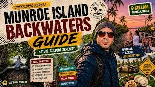 Sinking Island of Kerala: &hearts;️ Munroe Island Boating Price & Travel Guide (Early Morning Visit)