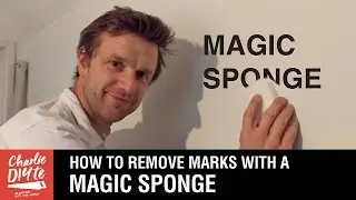 How to Remove Marks from Walls with a MAGIC SPONGE!