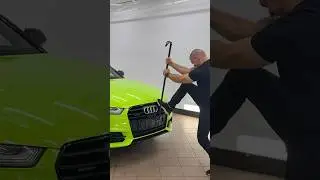 Audi Badge Swap | Chrome to Black Front Emblem Change