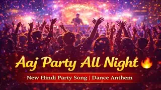 Aaj Party All Night 🎉🔥 | New Hindi Party Song | Dance Anthem