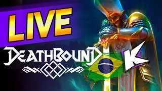 🟣  LIVE - NOVO JOGO SOULSLIKE BRASILEIRO que EST&Aacute; INCR&Iacute;VEL - DEATHBOUND GAMEPLAY