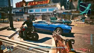 Геймплей Cyberpunk 2077 &mdash; 4K 60fps &mdash; Ультрачеткая графика с DLSS &mdash; RTX 3080