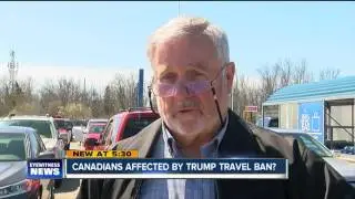 Are Canadians affected by Trump travel ban