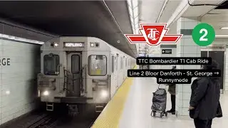 TTC Subway Line 2 Bloor-Danforth Line - St. George &rarr; Runnymede