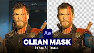 How to Create a Clean Mask in 3 Minutes | After effects