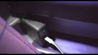 How to Charge 100 Watt+ Laptops w/ Airplane AC Outlet Using USB Type C!!
