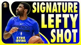 How to : Kyrie Irving SIGNATURE LEFT HAND Shots Details #nba #nbaplayoffs #kyrieirving