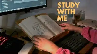 🛑 [20.12.15] 50/10 POMODORO STUDY WITH ME! Writing Project / Productivity / Fire ASMR