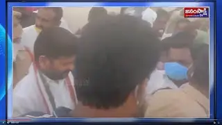 Police Arrest Revanth Reddy amid protest against Krishna river pending projects
