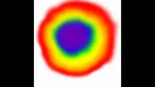 How to draw a rainbow circle