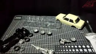 M2 MACHINE Model Kit 1970 DATSUN 510 Scale 1/24 #mytoysproject #m2machine #diecast