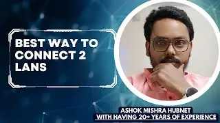 Setup Two Different LAN and Connect Both the LAN Using Static Routing By Ashok Mishra Sir