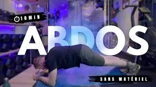 cours ABDOS facile 10MIN, à la MAISON sans MATÉRIEL