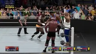 WWE 2k17 New Day vs Migogang