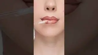 Glossy ombre lip look combo❤️