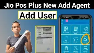 Jio Retailer Pos Plus New Agent Add Kaise Kare | Jio Retailer Pos Plus Add User Kaise Kare
