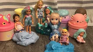 Funny SLIME! Pretend Play Adventure✨| Playing with Barbies for Kids!