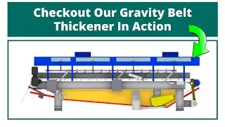Gravity Belt Thickener For Thickening Sludge - Charter Machine Company