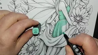》》》Coloring: Fairy Bliss 🧚 by Lenka Filonenko 🌸