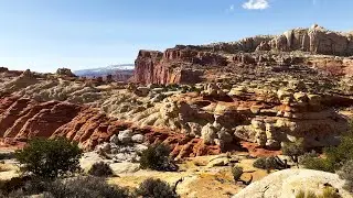 Capitol Reef NP Frying Pan Hiking Trail | Full Hike POV | Southwest USA Hiking Trip