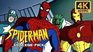 Spider-Man The Animated Series Scene-Pack (Season 5) #scenepackforedit #spiderman1994 #marvel #1994