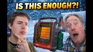 Can a $50 Buudy Heater ACTUALLY Keep You Warm in Subzero Temps?!
