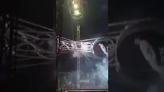 Planet Circus OMG 2022 the Wheel of death in Mansfield