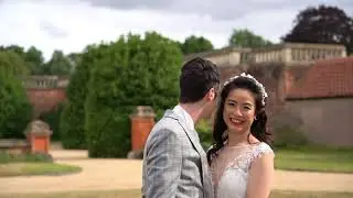 Minley Outdoor Wedding with spectacular aerials