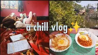 ~°°✨A Chill Vlog✨ °°~ || studying|| sleepover || shopping|| friends || cooking|| 