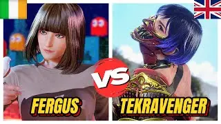 Tekken 8 ▰ FERGUS (Jun) Vs TEKRAVENGER (Reina) ▰ Ranked Matches!