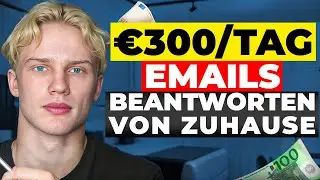 300&euro;/Tag mit E-Mail-Jobs von zu Hause | Remote-Jobs 2025 (f&uuml;r Anf&auml;nger)